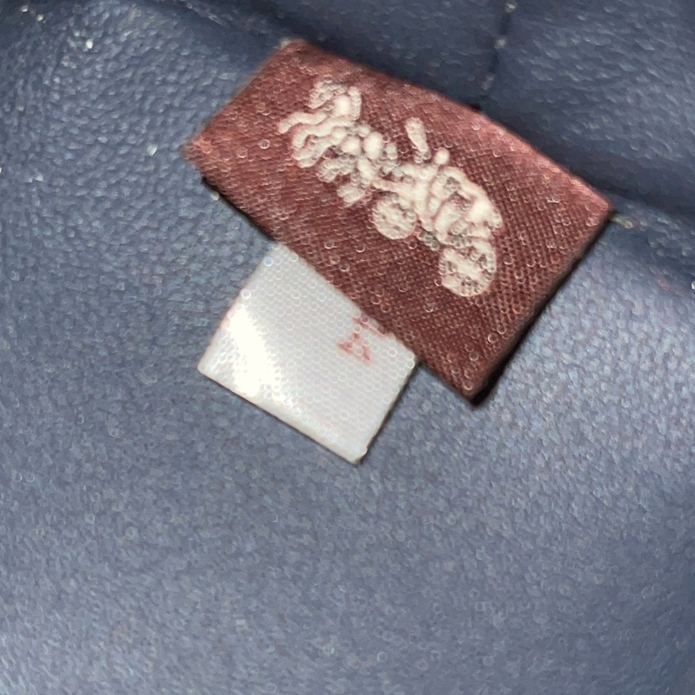 NWOT COACH Green and Brown MONOGRAM Patterned PENCIL PLUG Clutch CASE USB - Picture 7 of 7